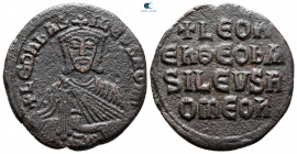 Leo VI the Wise AD 886-912. Constantinople. Follis Æ