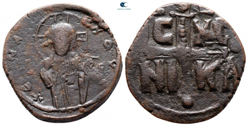 Michael IV AD 1034-1041. Constantinople
Anonymous Follis Æ

27 mm, 7,04 g

...