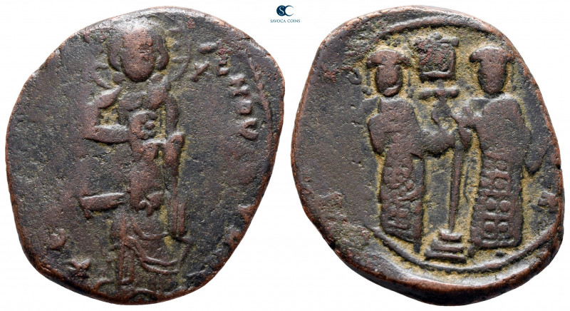 Constantine X Ducas and Eudocia AD 1059-1067. Constantinople
Follis Æ

30 mm,...