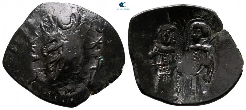 Manuel I Comnenus AD 1143-1180. Contemporary bulgarian imitation
Trachy Æ

26...