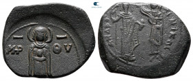 Andronicus I Comnenus AD 1183-1185. Constantinople. Tetarteron Æ