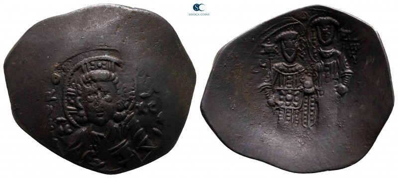 Alexius III Angelus-Comnenus AD 1195-1203. Constantinople
Trachy Æ

28 mm, 2,...