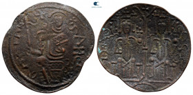 Hungary. Bela III AD 1172-1196. Scyphate Æ