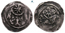Germany.  AD 1150-1200. Pfennig AR