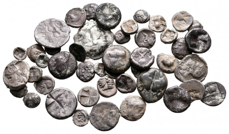 Lot of ca. 45 greek silver fractions / SOLD AS SEEN, NO RETURN!

nearly very f...