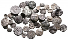 Lot of ca. 45 greek silver fractions / SOLD AS SEEN, NO RETURN!nearly very fine