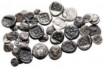 Lot of ca. 36 greek silver fractions / SOLD AS SEEN, NO RETURN!nearly very fine