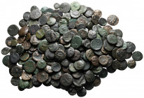 Lot of ca. 263 greek bronze coins / SOLD AS SEEN, NO RETURN!fine