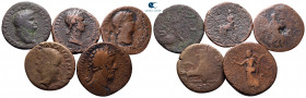 Lot of ca. 5 roman bronze coins / SOLD AS SEEN, NO RETURN!fine