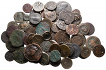 Lot of ca. 68 roman bronze coins / SOLD AS SEEN, NO RETURN!very fine