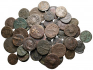 Lot of ca. 49 roman bronze coins / SOLD AS SEEN, NO RETURN!nearly very fine