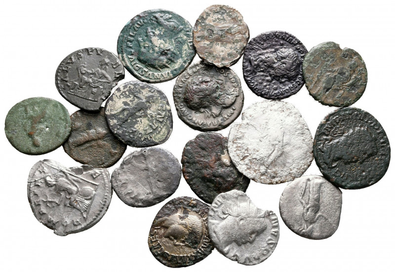 Lot of ca. 17 roman coins / SOLD AS SEEN, NO RETURN!

fine