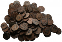 Lot of ca. 100 roman bronze coins / SOLD AS SEEN, NO RETURN!very fine
