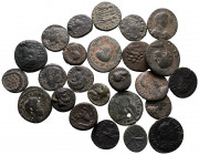 Lot of ca. 25 ancient bronze coins / SOLD AS SEEN, NO RETURN!very fine