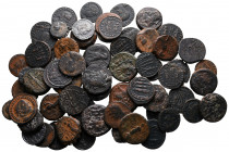 Lot of ca. 63 ancient bronze coins / SOLD AS SEEN, NO RETURN!very fine