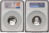 Elizabeth II silver Proof "Wedge-Tailed Eagle - Incuse" 8 Dollars (5 oz) 2020-P PR70 Ultra Cameo NGC, Perth mint, KM-Unl. High Relief. First Day Issue...