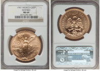 Estados Unidos gold Restrike 50 Pesos 1947 MS69 NGC, Mexico City mint, KM481. AGW 1.2056 oz. 

HID09801242017

© 2022 Heritage Auctions | All Rights R...