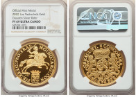 Willem-Alexander gold Proof Restrike Ducaton (Silver Rider) Medal (1 oz) 2022 PR69 Ultra Cameo NGC, Royal Dutch mint, KM-Unl. 38.7mm. 31.1gm. Reeded e...