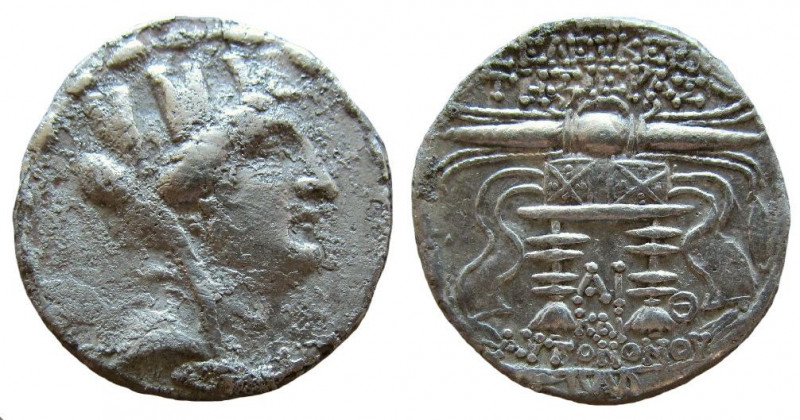 Seleukis and Pieria. Seleukeia Pieria. 105/4-83/2 BC. AR Tetradrachm. 

27 mm....