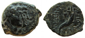 Phoenicia. Ake-Ptolemais. Pre-colonial civic issue. AE 19 mm.