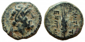 Phoenicia. Ake-Ptolemais. AE 12 mm. Civic issue. 1st century BC.