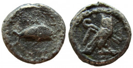 Phoenicia. Tyre. Circa 393-311/0 BC. AR 1/16 Shekel.