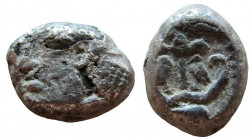 Philistia. Uncertain mint. Mid 5th century-333 BC. AR Drachm.