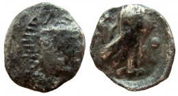 Philistia. AR Hemiobol. Mid 5th century-333 BC.