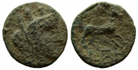 Decapolis. Antiochia ad Hippum. Pseudo-autonomous issue. AE 18 mm.