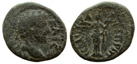 Decapolis. Antiochia ad Hippum. Lucius Verus, 161-169 AD. AE 22 mm.