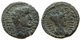Decapolis. Gadara. Tiberius, 14-37 AD. AE 18 mm.