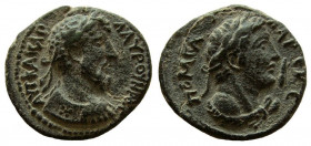 Decapolis. Gadara. Lucius Verus, 161-169 AD. AE 26 mm.