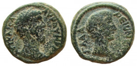 Decapolis. Gadara. Lucius Verus, 161-169 AD. AE 20 mm.