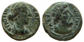 Decapolis. Gadara. Crispina, Augusta, 178-182 AD. AE 19 mm.
