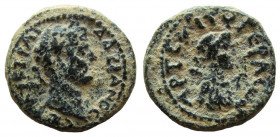 Decapolis. Gerasa. Hadrian, 117-138 AD. AE 16 mm.