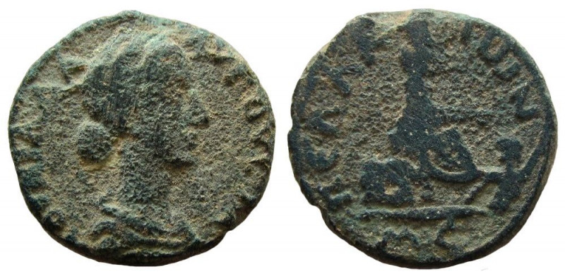 Decapolis. Pella. Lucilla. Augusta, 164-182 AD. AE 23 mm. 

Weight: 10.36 gm. ...