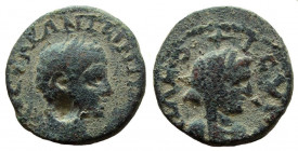 Decapolis. Philadelphia. Elagabalus, 218-222 AD. AE 16 mm.