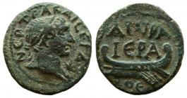Phoenicia. Dora. Trajan, 98-117 AD. AE 17 mm.
