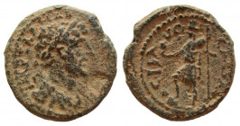Judaea. Caesarea Maritima. Hadrian, 117-138 AD. AE 22 mm.
