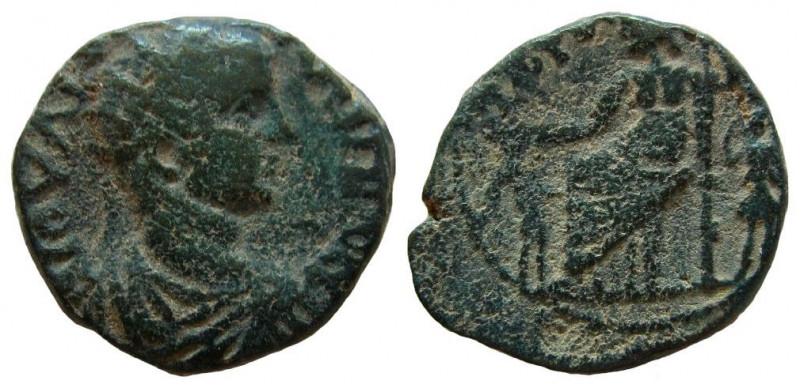 Judaea. Raphia. Philip II as Caesar, 244-247 AD. AE 23 mm. 

Weight: 11.42 gm....