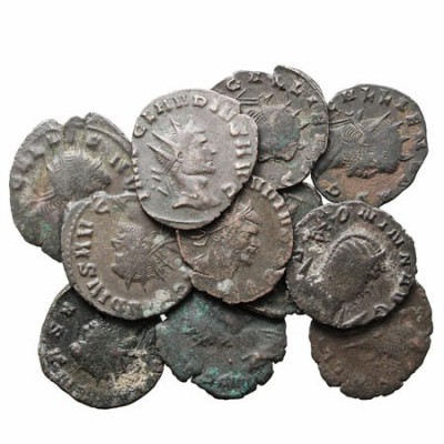 IMPERIO ROMANO
LOTES DE CONJUNTO
Antoniniano. VE. Lote de 11 monedas. Galieno ...