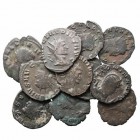 IMPERIO ROMANO
LOTES DE CONJUNTO
Antoniniano. VE. Lote de 11 monedas. Galieno (5), Claudio II (5) y Salonina. MBC- a BC.