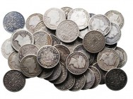 MONARQUÍA ESPAÑOLA
ISABEL II
10 Centavos de Peso. AR. Manila. 1868. Lote de 40 monedas. Cal.465. Interesante. MBC- a BC.