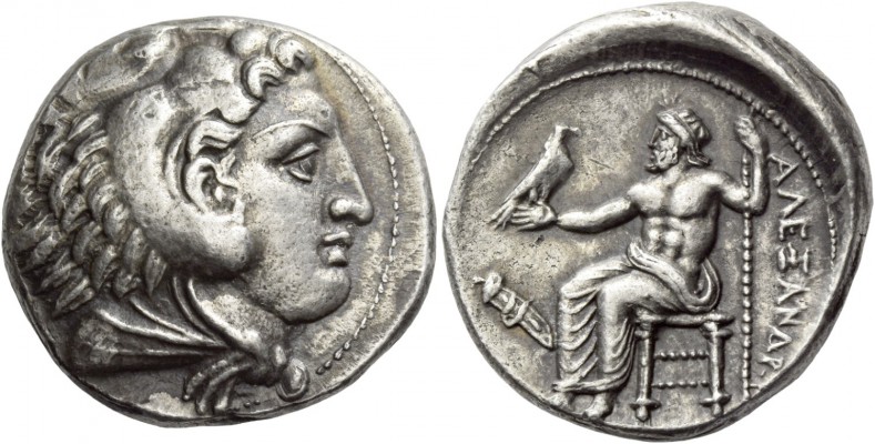 Kings of Macedonia, Alexander III, 336 – 323 and posthmous issues. Tetradrachm, ...
