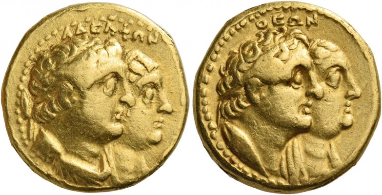 Ptolemaic kings of Egypt. Ptolemy II Philadelphos, 285 – 246. Tetradrachm, Alexa...