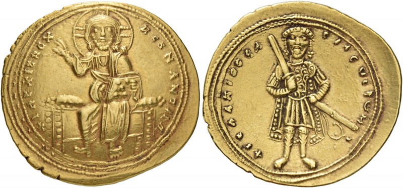 Isaac I Comnenus, 1 September 1057 – 22 November 1059. Histamenon 1057-1059, AV ...