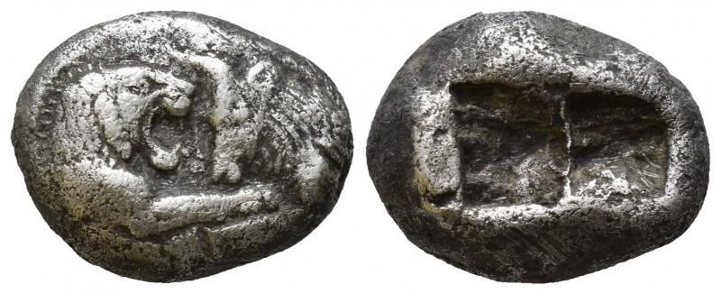 Kingdom of Lydia, Kroisos (560-546 BC), AR Stater or Double Siglos, (19mm, 10 g)...