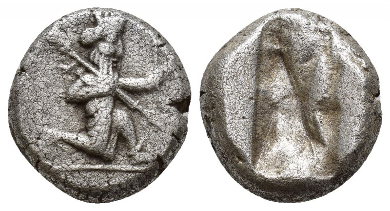 Achaemenidae. Darius I to Xerxes II, ca. 485-420 B.C. AR Siglos (18.8mm, 5.6 g)....