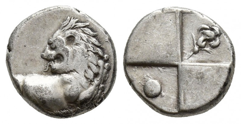 THRACE. Chersonesos. Hemidrachm (Circa 386-338 BC). (13mm, 2.4 g) Obv: Forepart ...
