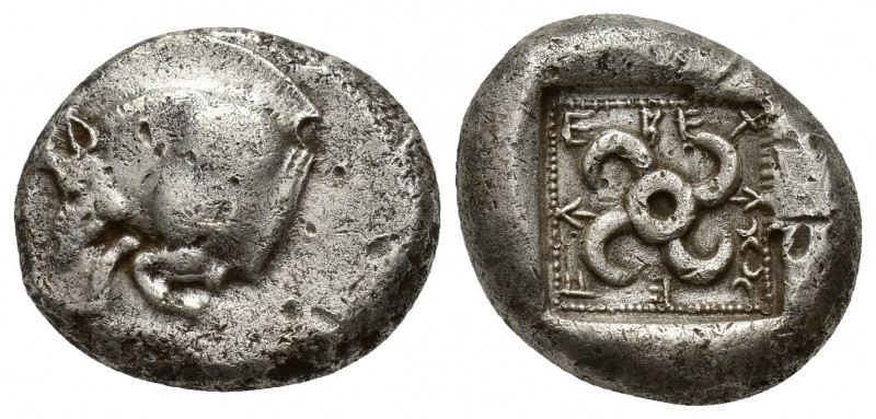 DYNASTS of LYCIA. Teththiweibi. Circa 450-430/20 BC. AR Stater (18mm, 8.6 g). Fo...